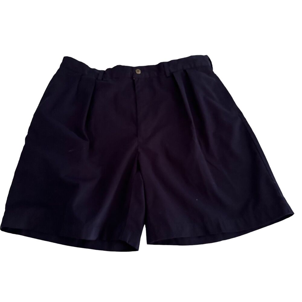 Polo Ralph Lauren Vintage Chino Golf Shorts Men's Size 36 Khaki Blue Causal